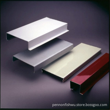 Clip-in Type Metal Ceiling System G Sharp Strip Ceiling
